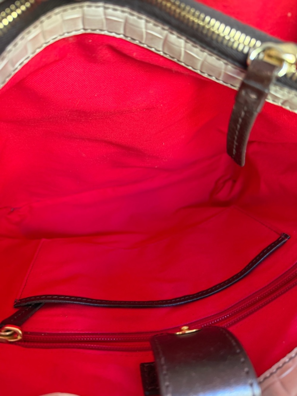 Dooney & Bourke Liliana  Woven Leather Tote - Picture 7 of 12